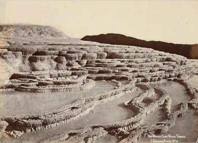 Tazas de agua caliente, Terraza Blanca de Charles Spencer